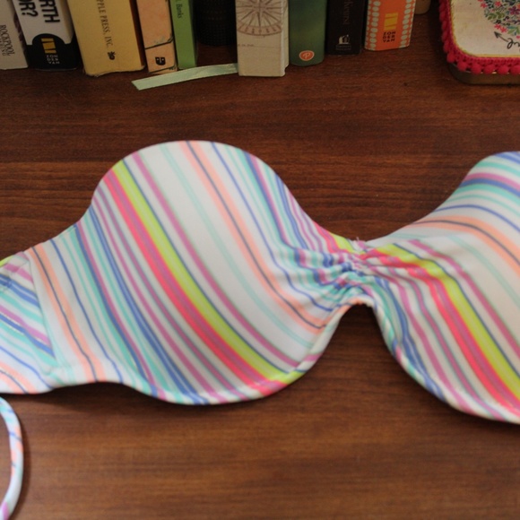 Striped Victoria Secret Bikini Top - Picture 7 of 8